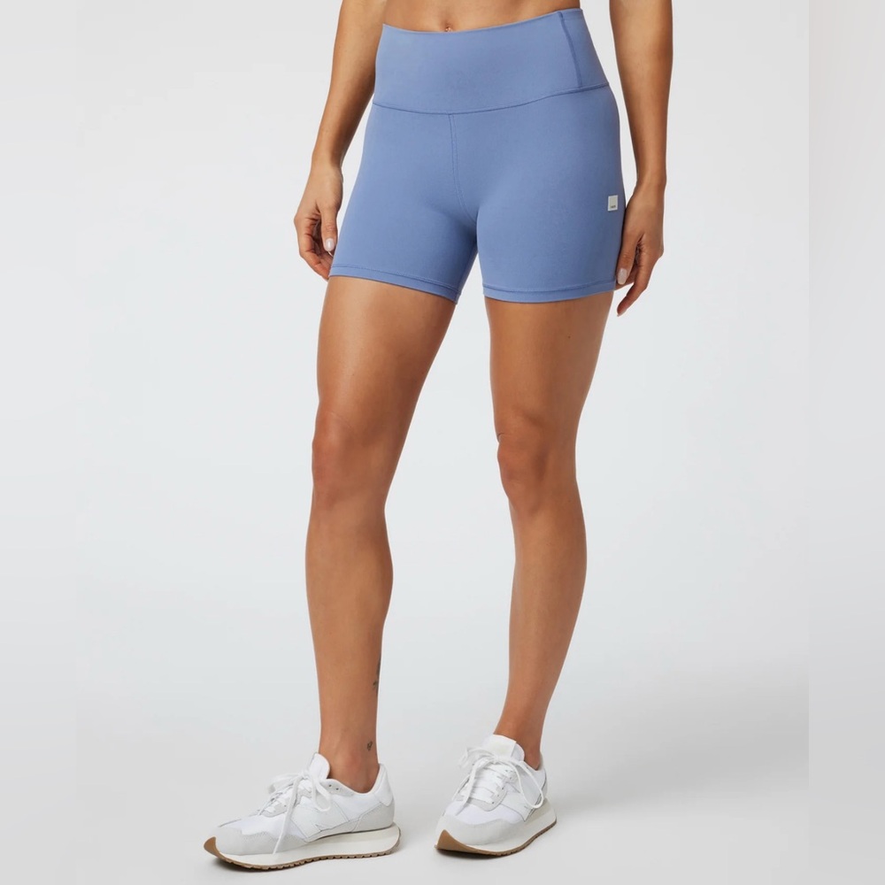 Vuori Blue Women's Bike Shorts